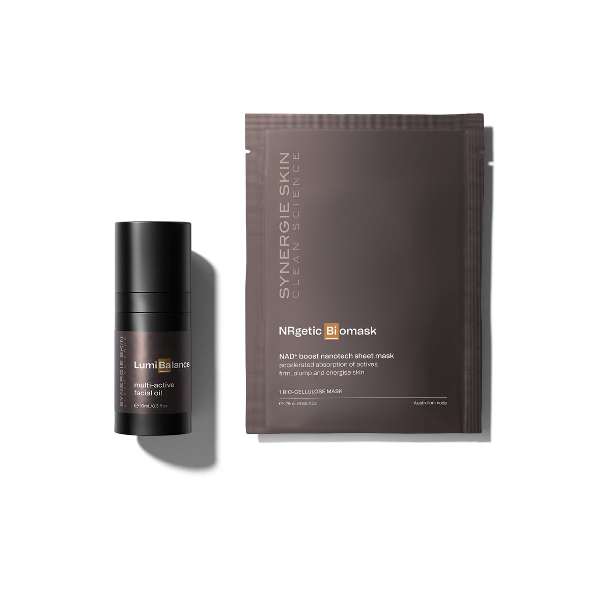 Synergie Glow Christmas Bon Bon (NRgetic Biomask + Lumibalance 10ml )
