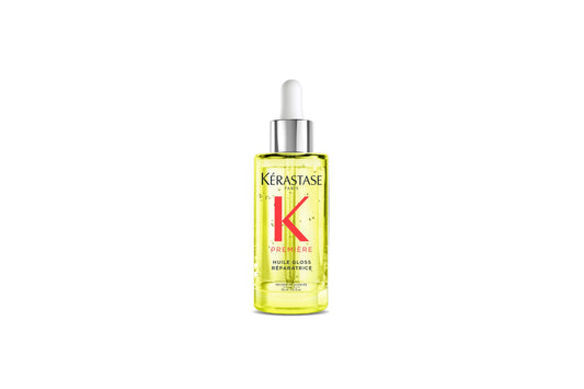 A bottle of Kerastase Premiere Huile Gloss Reparatrice hair oil BDJ Skin & Body Perth
