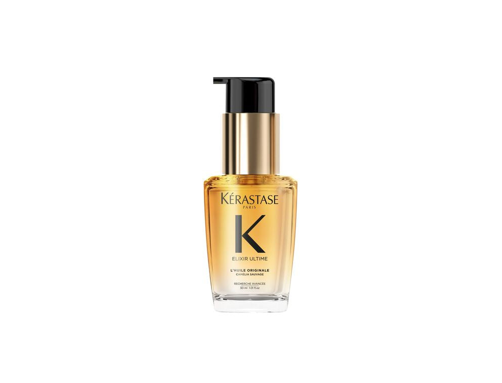 A bottle of Kerastase Elixir Ultime hair oil BDJ Skin & Body Perth