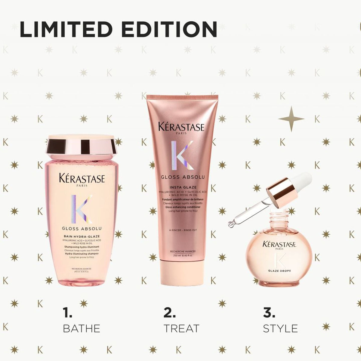 Kerastase - Gloss Absolu Trio Holiday 26 Set